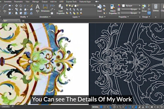 draw a vectorize line art of any image, logo or illustration