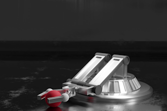 create detailed 3d model of robot, mech or mechanical device