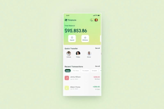 build secured fintech, wallet, money transfer, neobank app
