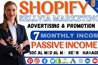 do high ticket sellvia promotion sellvia shopify marketing stan store promotion