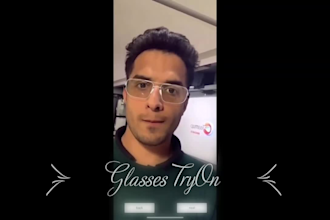 make any augmented reality tryon app or snapchat like filter