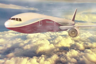 design and render a custom airplane logo animation in 2d or 3d