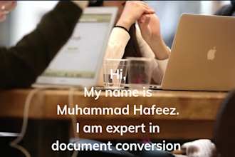 document conversion, fast typing, retyping documents