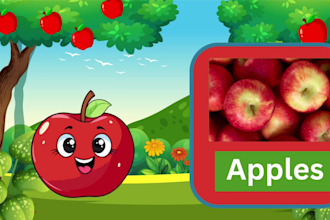create kids learning educational videos