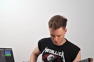 be your guitarist for your track