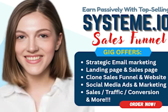 systeme io sales funnel, systeme io sales funnel affiliate marketing, systeme io