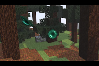 do a 3d minecraft  intro