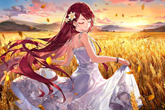 create ai anime characters, illustrations, and paintings