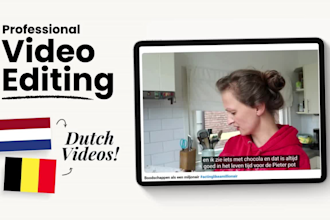 edit dutch videos for youtube