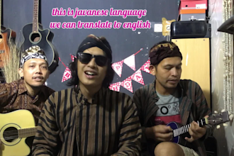sing happy birthday javanese people funny