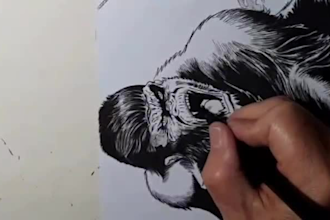 hand drawn illustrations generating color with ai