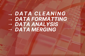 clean, merge, format, split excel data