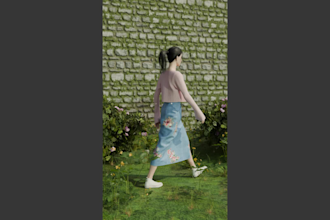 make clo 3d clothes modeling , texturing and animation