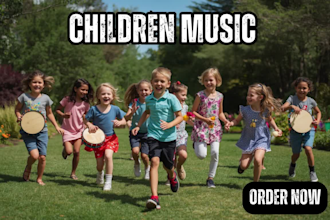 produce your school children song, kid music, adlib intro and nursery rhymes