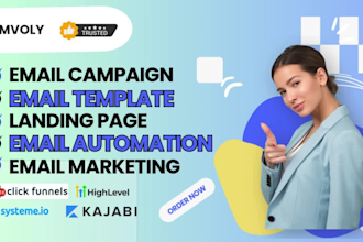setup simvoly email campaign simvoly email marketing automation sales funnel