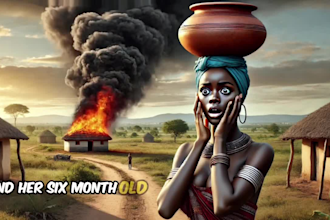 do attractive ai videos art for african folktales short story ai history video