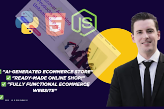 provide a ready made ai powered ecommerce website
