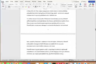 draft compelling civil rights violation complaints under 42 u s c 1983