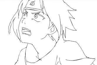 draw 2d line art animation frame by frame 2d tradition hand drawn, pencil sketc