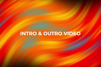 create professional intro and outro videos for your youtube or business