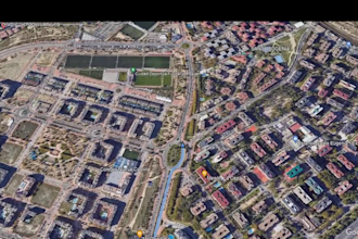 make navigation video and map of google earth