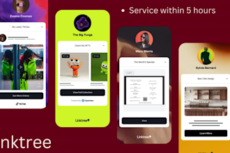 setup linktree, beacons, taplink, link in bio, within 5 hours