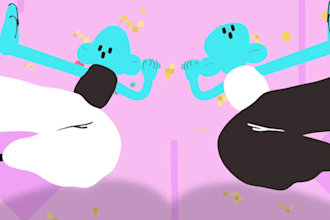 make custom handmade 3d character animation in maya, cinema 4d, blender