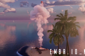do cgi water, fire and smoke simulation for vfx