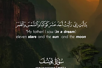 design quran recitation shorts videos professionally