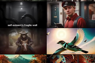 create stunning quality animated music video