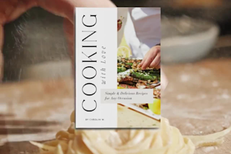 design editable cookbook canva,recipe planner,vegan plan,cocktail recipe card