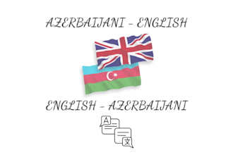translate english to azerbaijani manually and accurately