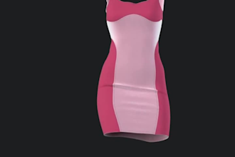 do 3d fashion animation, 3d garment animation, 3d cloth, 3d mockup, vfx ads