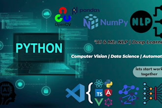 do python ai, machine learning, deep learning, and nlp tasks