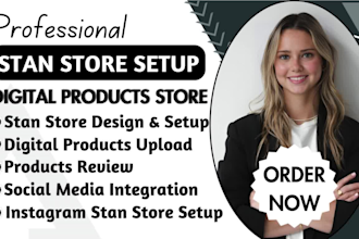setup stan store, for master resell rights digital product, free product