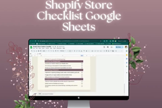 create etsy, shopify, sellfy pod store with planners, svgs, and journals