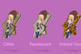 turn your enamel pin design into a 3d animated video