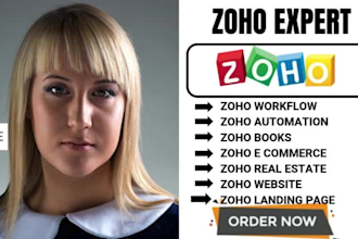 setup and customize zoho crm zoho landing page zoho automation zoho one campaign