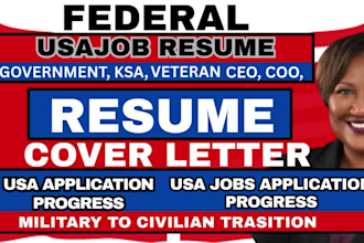 write a federal resume, military, usajob, vp, veteran