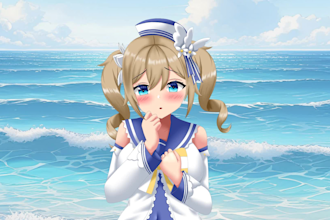 draw anime style illustration fanart cute sfw or nsfw