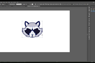 do manual vector tracing, convert logo to vector, image trace recreate objects
