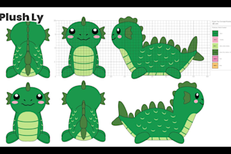 design a plush toy for you
