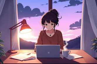 create monetizable lofi chill or hiphop music videos and you tube channel