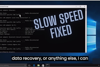 repair computer, laptop, phone, internet modem any technical issues fix remotely