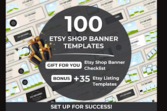 design website, shopify, etsy banners, google ad, amazon, hero images, ebay