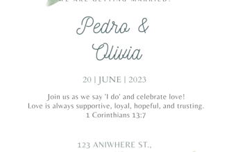 create animated wedding card