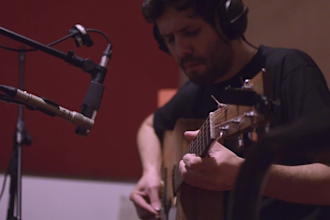 record acoustic guitar for your song