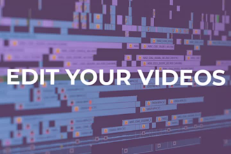edit your videos , trim , cut , add background music