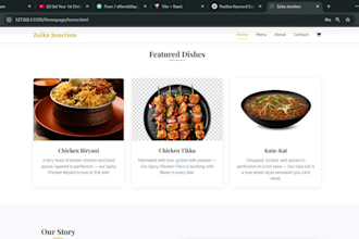 make website with interactive design
