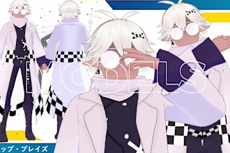 create custom 3d vtuber or vrchat model using vroid